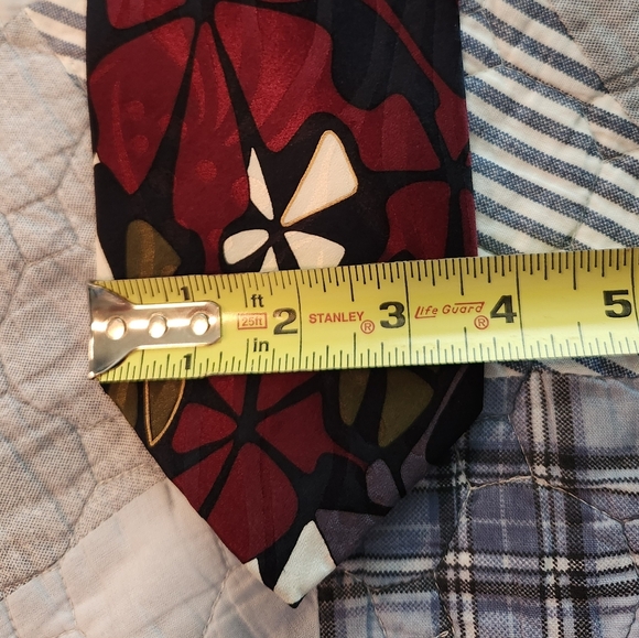 Floral Silk Tie, Urban Canvas - Picture 2 of 6